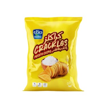 Nadec Potato Chips Salt 40Gr