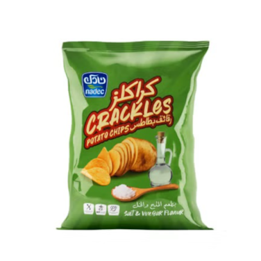 Nadec Potato Chip Salt&amp;Vinegar 40Gr