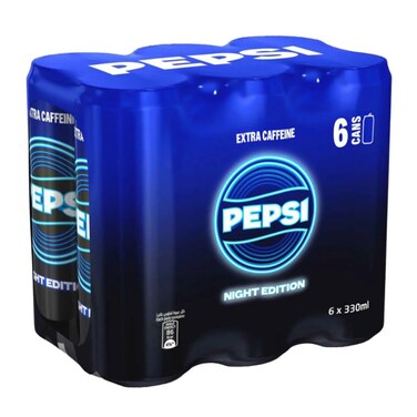 Pepsi Extra Caffeine 330Mlx6