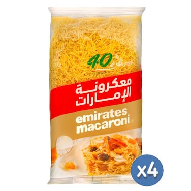 Emirates Macaroni Vermicelli 400 Grams Pack Of 4