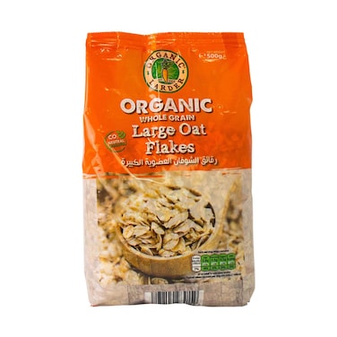 Organic Lar Large Oat Flakes 500 Gram