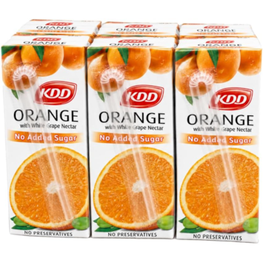 Kdd Nectar Orange 180Mlx6