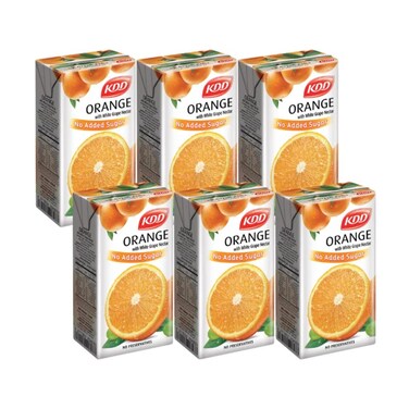 Kdd Nectar Orange 250Mlx6