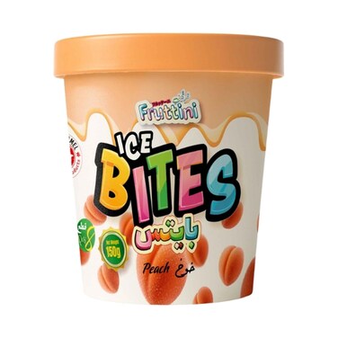 Fruttini Ice Bites Peach Flvr 150G
