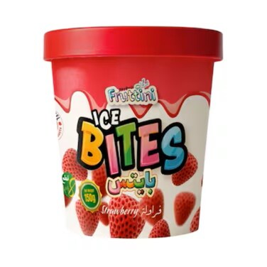 Fruttini Ice Bites Strawberry 150G