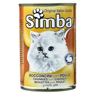 Simba Cat Food Chunkie Chicken 415 Gram