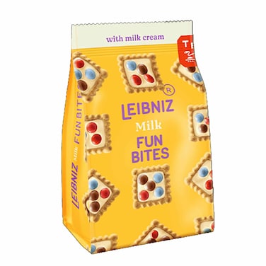 Bahlsen Leibniz Funbites Milk Chocolate Biscuits 100 Gram
