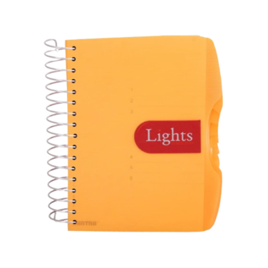 Mintra Spiral Notebook Lights A6