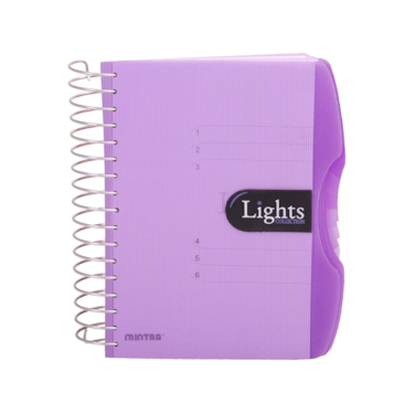 Mintra Spiral Notebook Lights A7