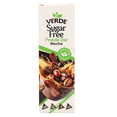 Verde Protein Bar Mocha Flavor 50 Grams
