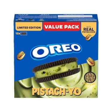 OREO PISTACHIO BISCUIT 34GRX12