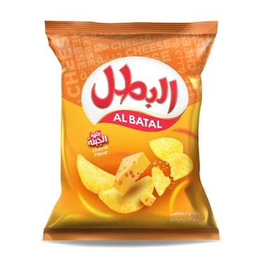 Al Batal Potato Chips Cheese 65 Gram