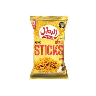 Al Batal Potato Sticks Sea Salt 23 Gram