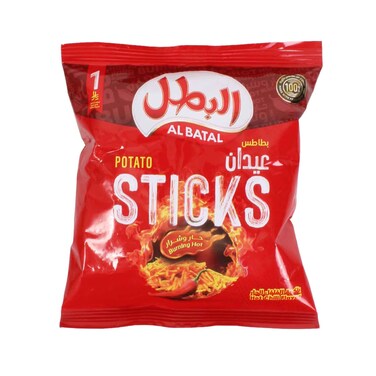 Al Batal Potato Sticks Hot 23 Gram