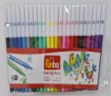 Felt Tip Pens 2 Mm 24 Colors