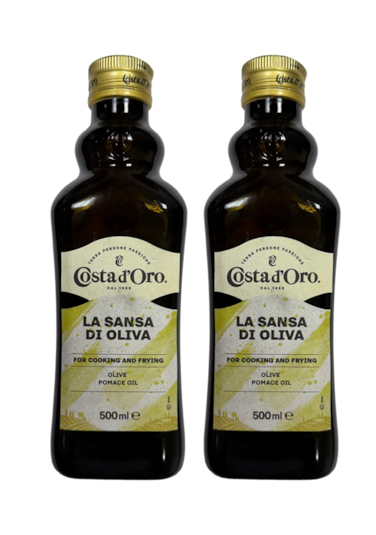 COSTA D'ORO OLIVE POMACE OIL 500MLX2