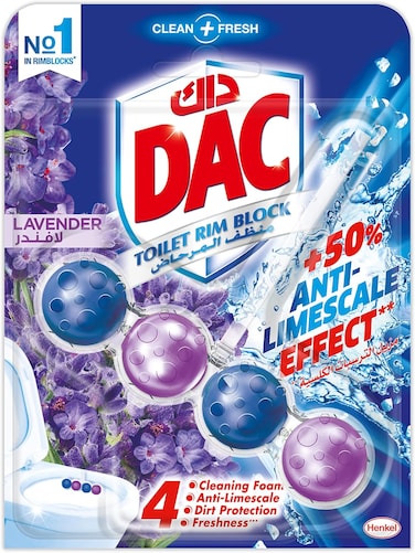DAC TC RB POWER ACTIVE LAVENDER 200GM  9X4X50GM(SUP)