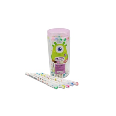 Flexoffice Monstar Ball Pen Blk 0.6