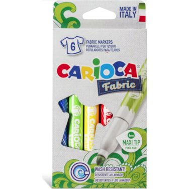 Carioca Textile Marker Set