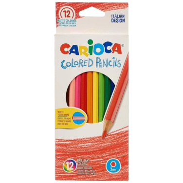 Carioca Colour Pencil 12Clr