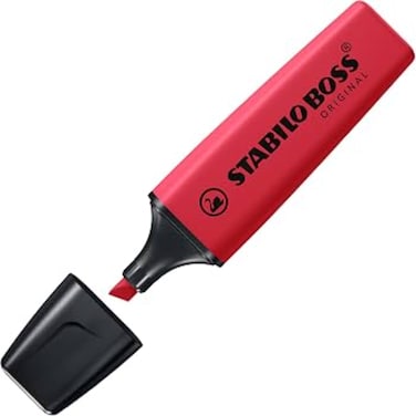 Stabilo Boss Highlighter Red