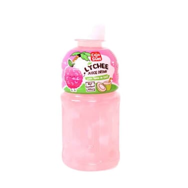 Coos Lychee Juice Nata Coco 320 Ml