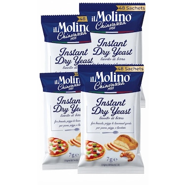 Molino Dry Instant Yeast 7 Gram Pack 4