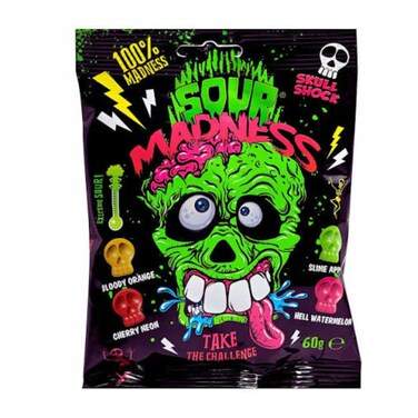 Argo Sour Madness Candies 60 Gram