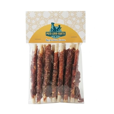 Pets Love Earth Dry Chicken Wrap 12 Pieces