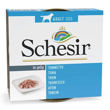Schesir Dog Tuna In Jelly 150 Gram