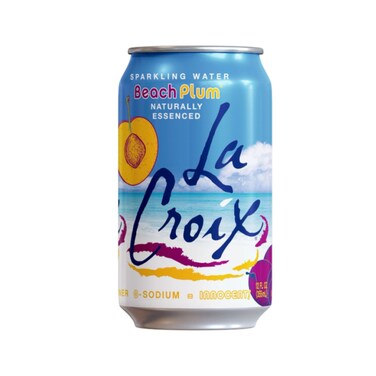 Lacroix Sparkling Water Beach Plum 355 Ml