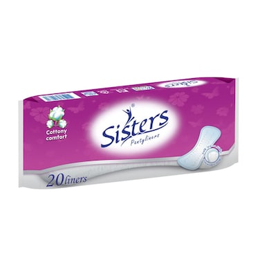 Sisters Panty Liners Value Pack 20 Pads