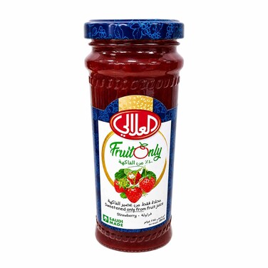 Al Alali Strawberry Jam Made From Fruit Only 284 Gram