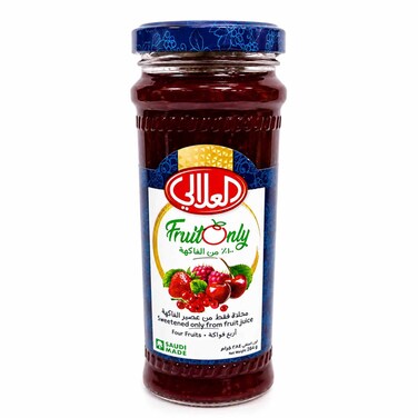 Al Alali Four Fruit Jam Made From Fruit Only 284 Gram