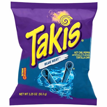 Takis Blue Heat Chilli Tortilla 92.3 Gram