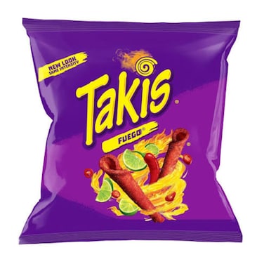 Takis Fuego Pepper Lime Chips 92.3 Gram