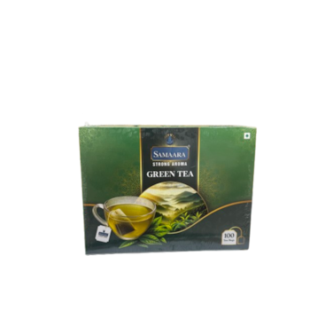 SAMAARA TEA GREEN TEA BAG 200gm(100*2 gm)