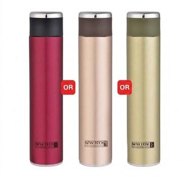 Generic Stainless Steel Vacuum Water Bottle 360 ML