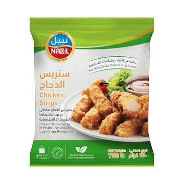 Nabil Chicken Strips Regular 750 Gram