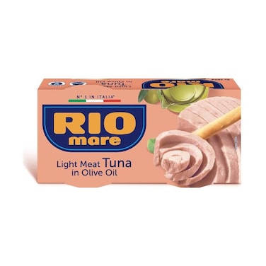 Rio Mare Solid Light Tuna In Olive Oil 160 Grams Pack Of 2