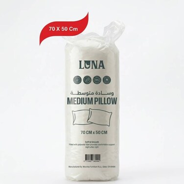 Luna Roll Pillow 50x70 700gms