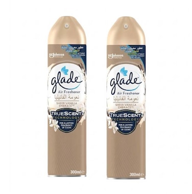 Glade Air Freshener Vanilla 2 Packs Of 300 ML