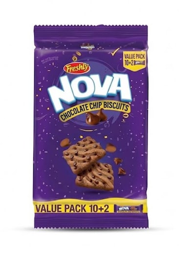 Nabil Trents Nova Chocolate Chip Cookies 56 Grams