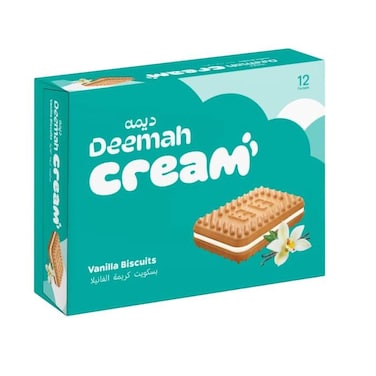 Deemah Assorted Cream Biscuits 12 Packs Of 27 Grams