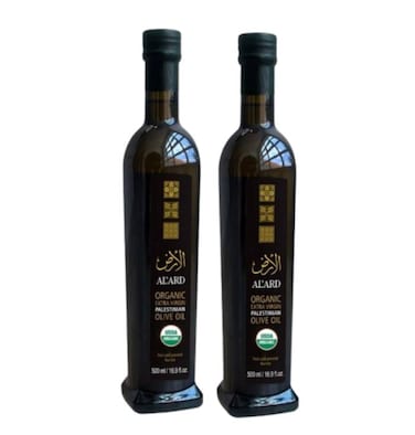 Al Ard Extra Virgin Olive Oil Glass Bottle 2 Packs Of 500 ML
