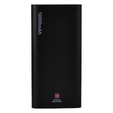Swiss Military Powerbank 10000 Milliamp Black