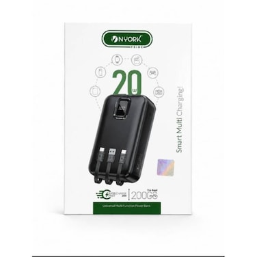 Nyork Powerbank 20000 Milliamp 3 In 1 PB531