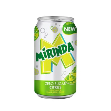 Mirinda Drink Citrus Zero Sugar 330 Ml