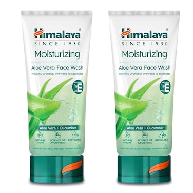 Himalaya Aloe Vera Face Wash 100 ml  2 Pieces