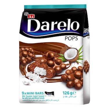 Eti Darelo Mini Pops Coconut Flavor 126 Gram